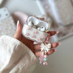 کاور ایرپاد رزین شکوفه صورتی